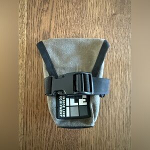 Inside Line Equipment ILE - Waxed Tan Seat Bag Bike Cycling